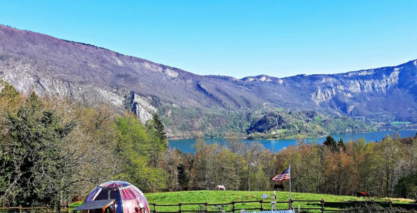 Bulle Texas - Luxe & SPA - Vue Lac Aiguebelette - photo 8 sur 195