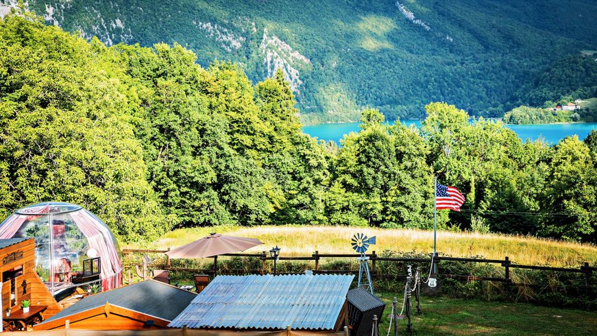 Bulle Texas – Luxe & SPA – Vue Lac Aiguebelette – photo 22 sur 195