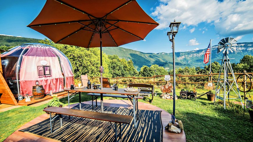 Bulle Texas – Luxe & SPA – Vue Lac Aiguebelette – photo 55 sur 195