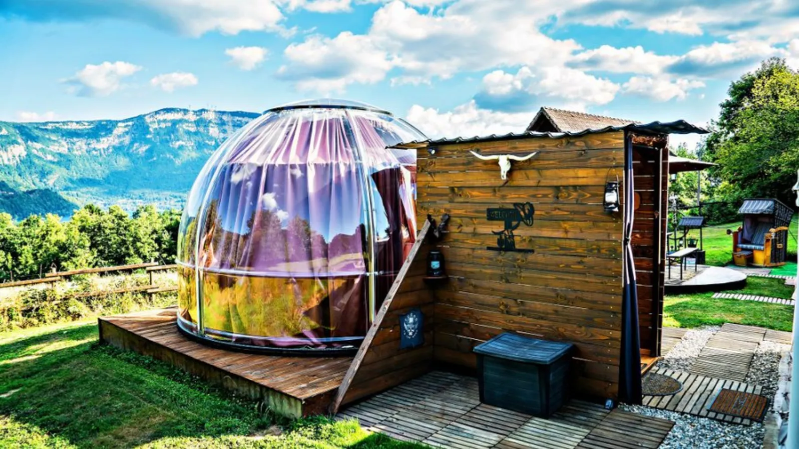 Bulle Texas - Luxe & SPA - Vue Lac Aiguebelette - photo 188 sur 195