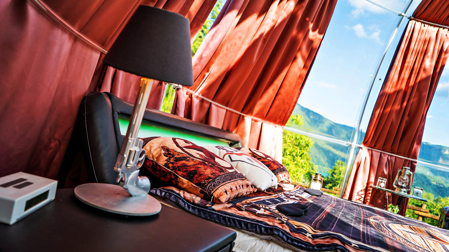 Bulle Texas - Luxury Glamping - Vue lac & montagnes – photo 6 sur 64