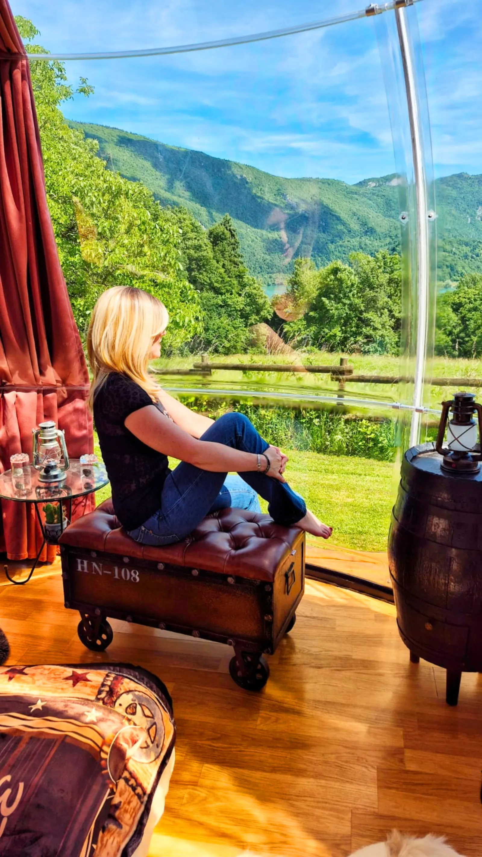 Bulle Texas - Luxury Glamping - Vue lac & montagnes - photo 9 sur 64