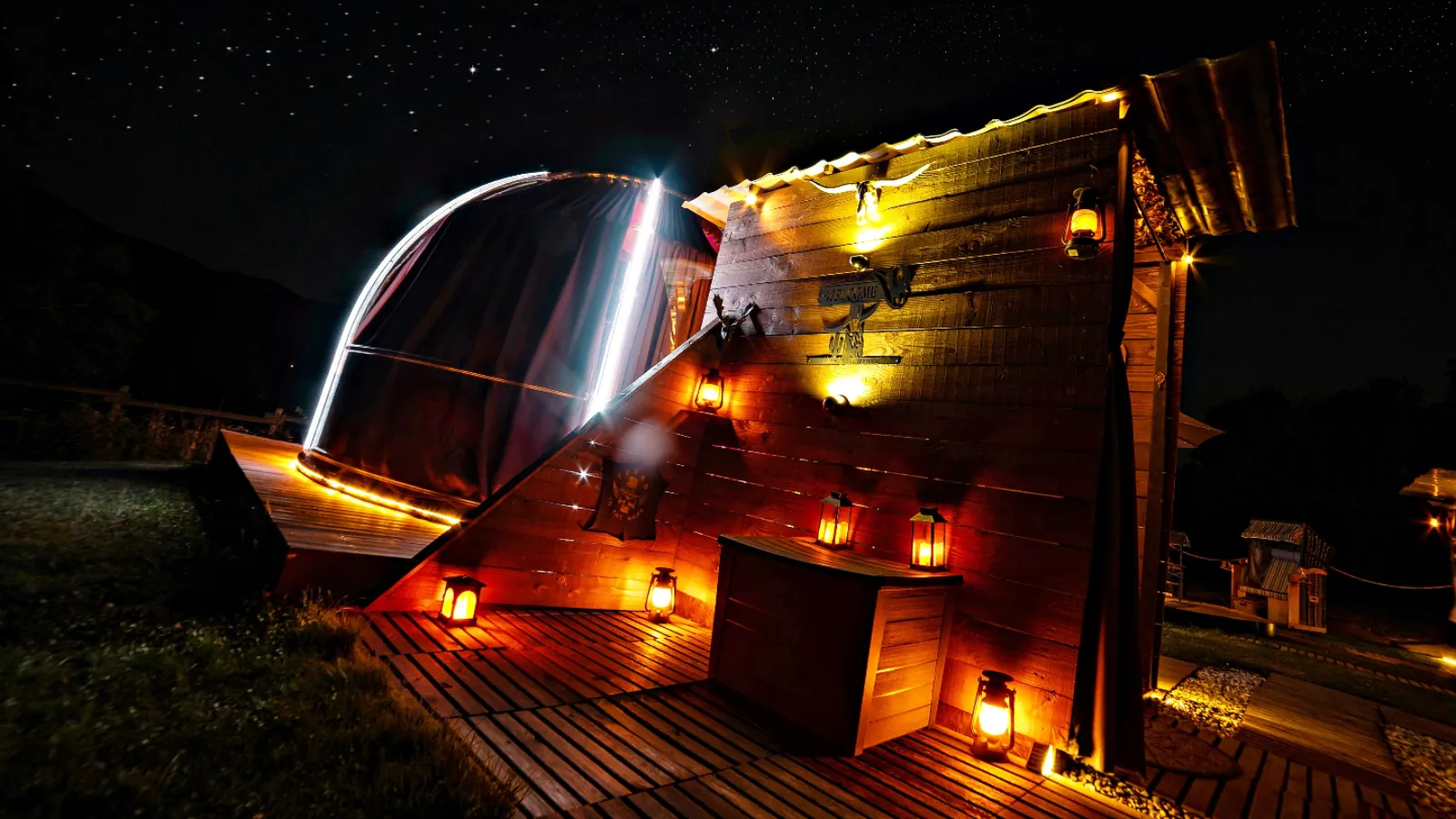 Bulle Texas - Luxury Glamping - Vue lac & montagnes - photo 31 sur 64