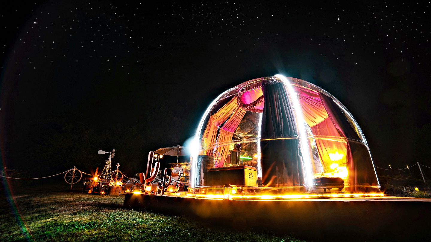 Bulle Texas - Luxury Glamping - Vue lac & montagnes – photo 32 sur 64