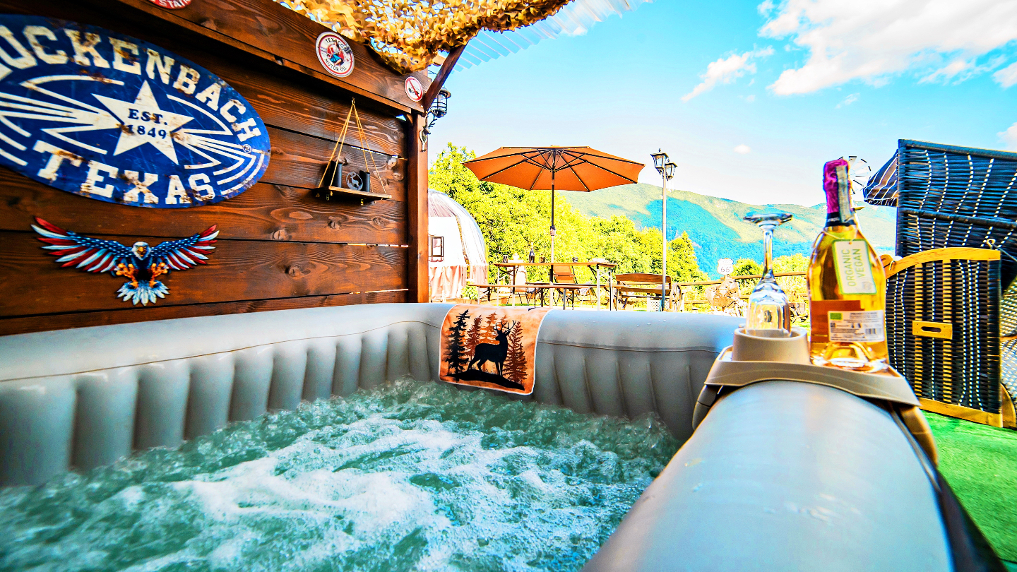 Bulle Texas - Luxury Glamping - Vue lac & montagnes – photo 36 sur 64