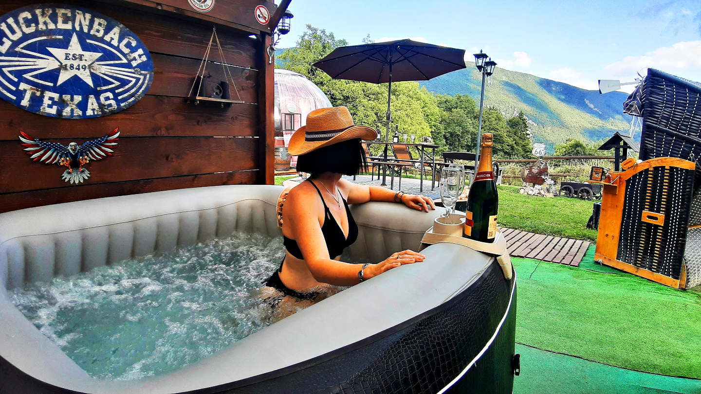 Bulle Texas - Luxury Glamping - Vue lac & montagnes – photo 37 sur 64