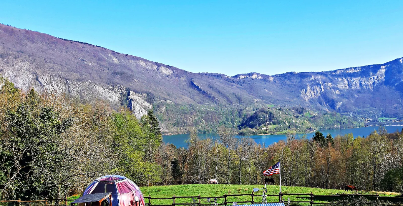 Bulle Texas - Luxury Glamping - Vue lac & montagnes - photo 42 sur 64