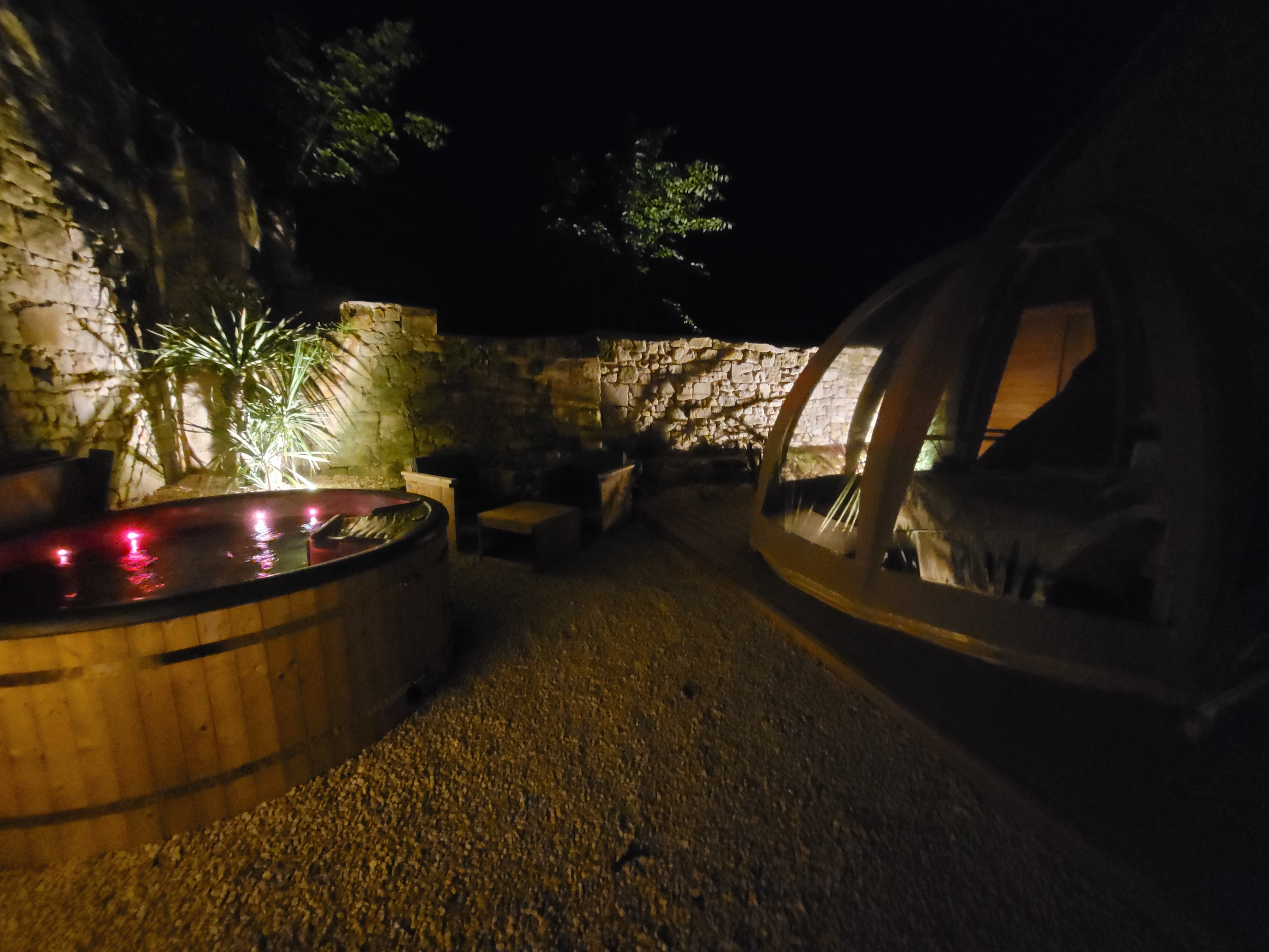 Intérieur bulle à Tuffalun