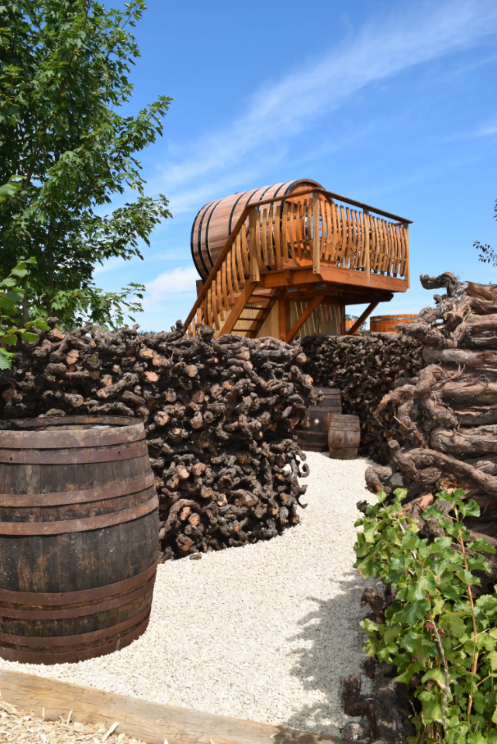 Équipements de la bulle à Tuffalun