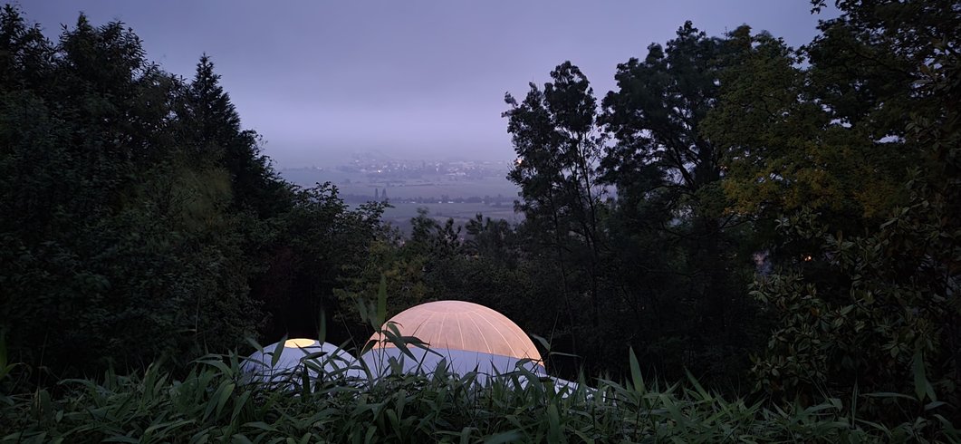 Intérieur bulle à Dormans