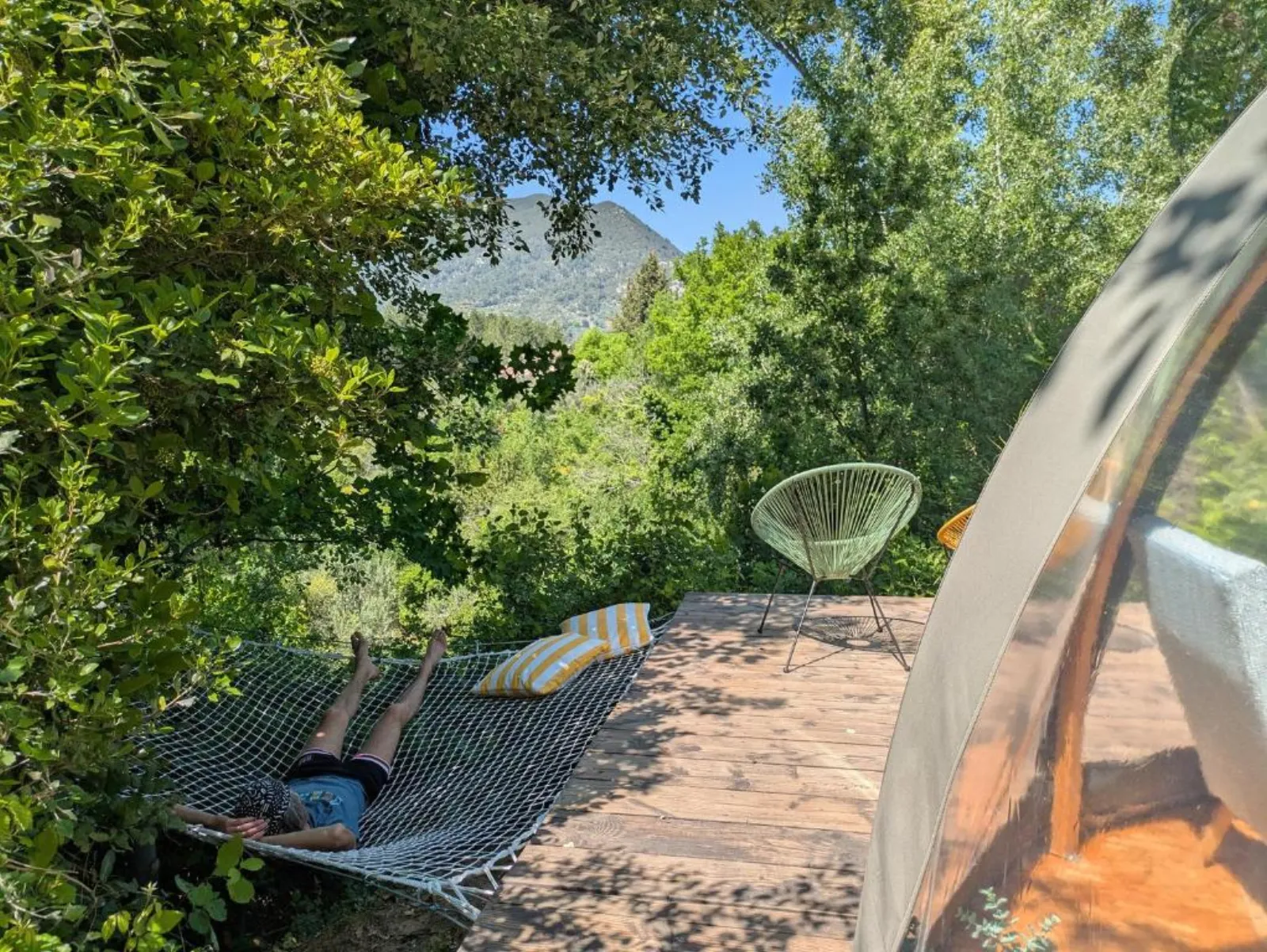 Intérieur bulle à Nyons