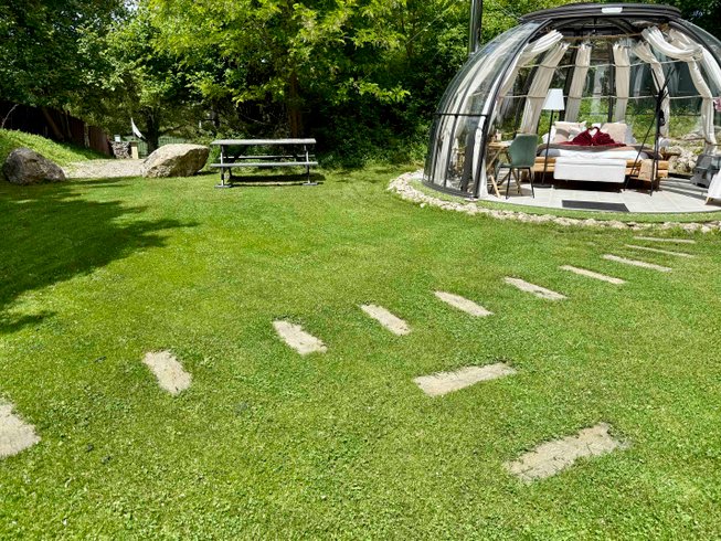 Chambre dôme sous les étoiles à Cesset