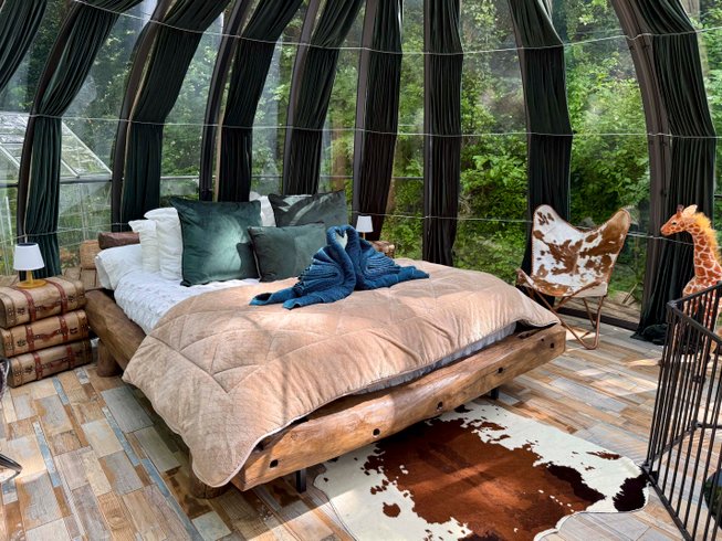 Le repère du Bûcheron & Spa : Dôme en Auvergne (Auvergne-Rhône-Alpes) – photo 8 sur 58