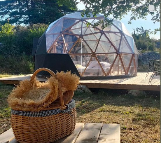 Équipements du dôme à Bézaudun-Les-Alpes