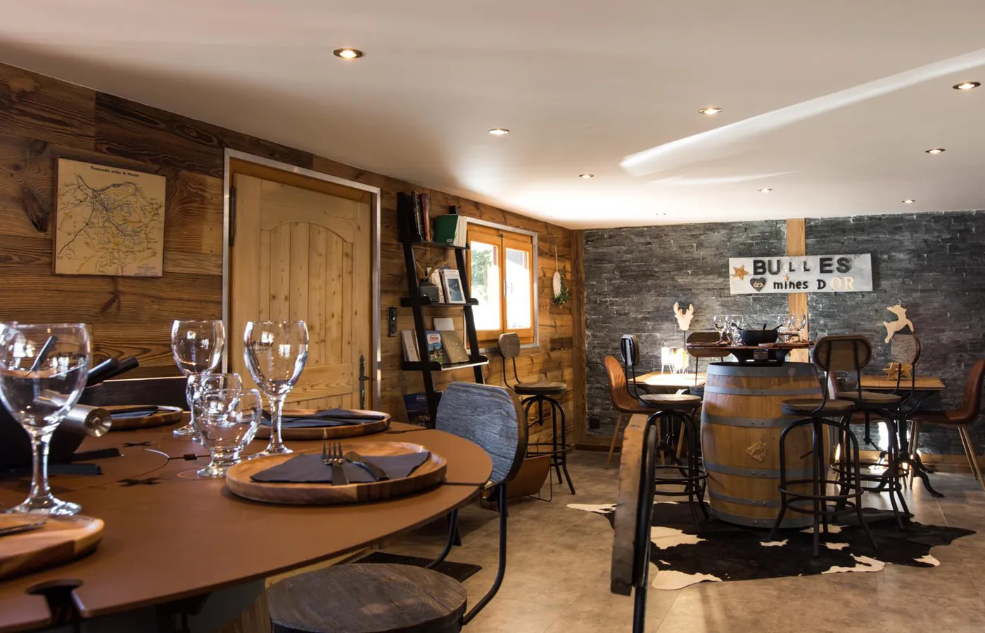 Équipements de la bulle à Morzine