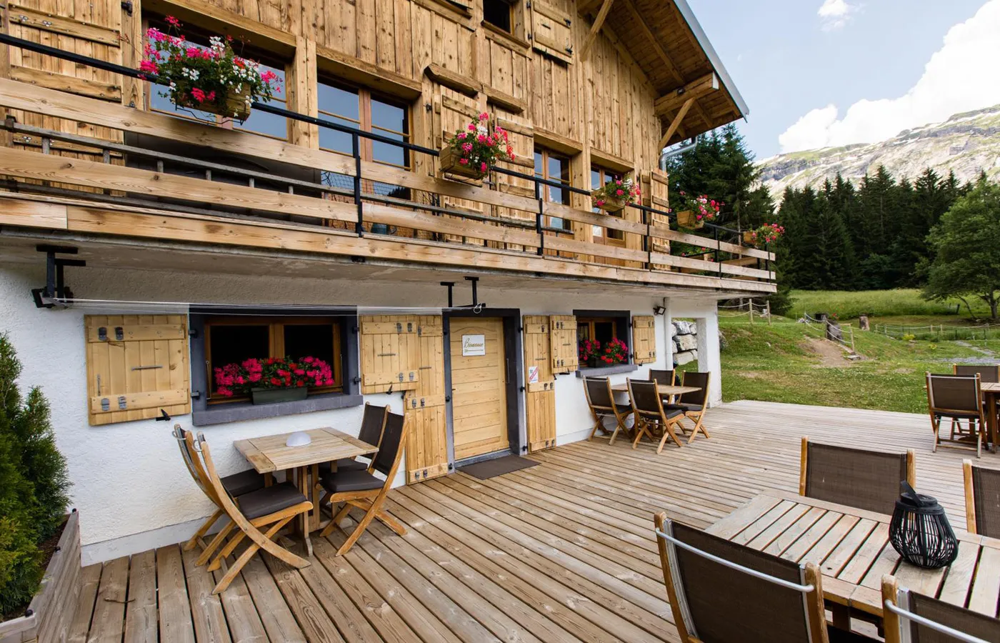 Chambre bulle sous les étoiles à Morzine