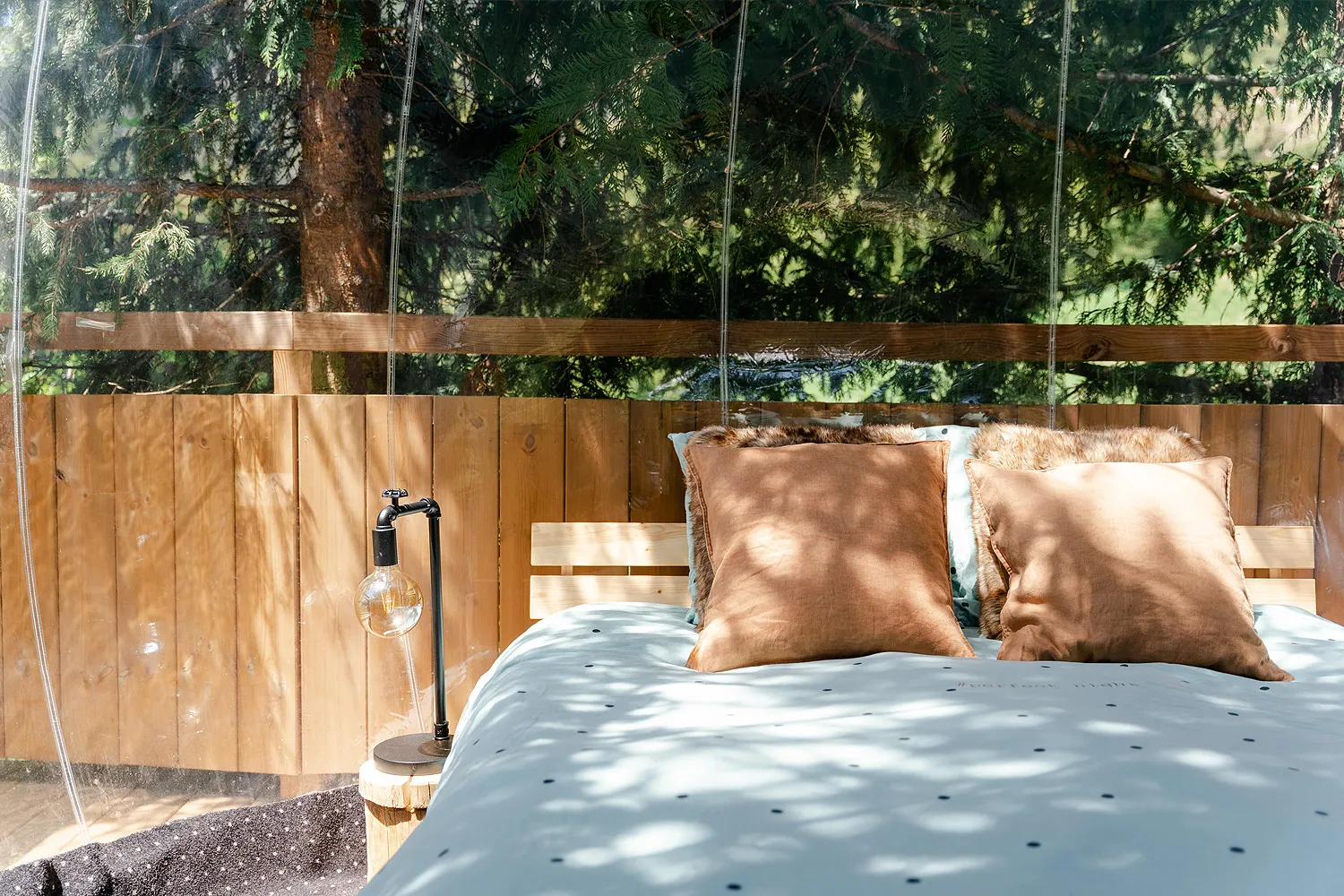 Les Bulles des Mines d'Or - Bulles transparentes avec jacuzzi privatif (Morzine, Haute-Savoie) - photo 8 sur 20