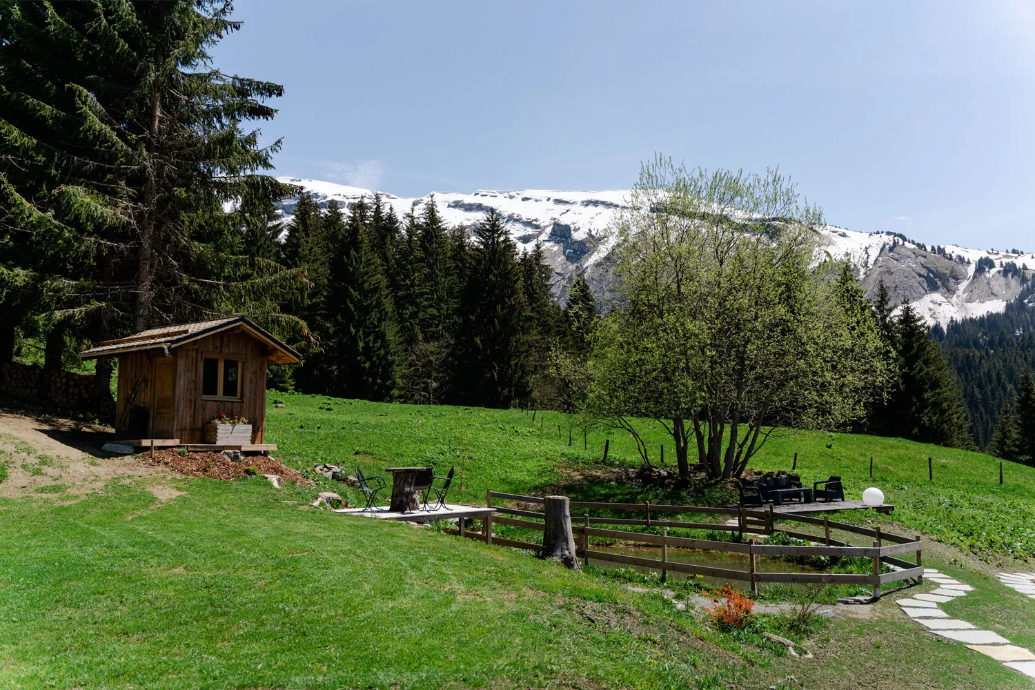 Les Bulles des Mines d'Or - Bulles transparentes avec jacuzzi privatif (Morzine, Haute-Savoie) - photo 10 sur 20