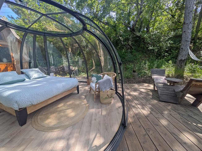 Intérieur dôme à Nyons