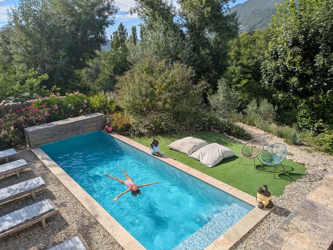 Chambre dôme sous les étoiles à Nyons