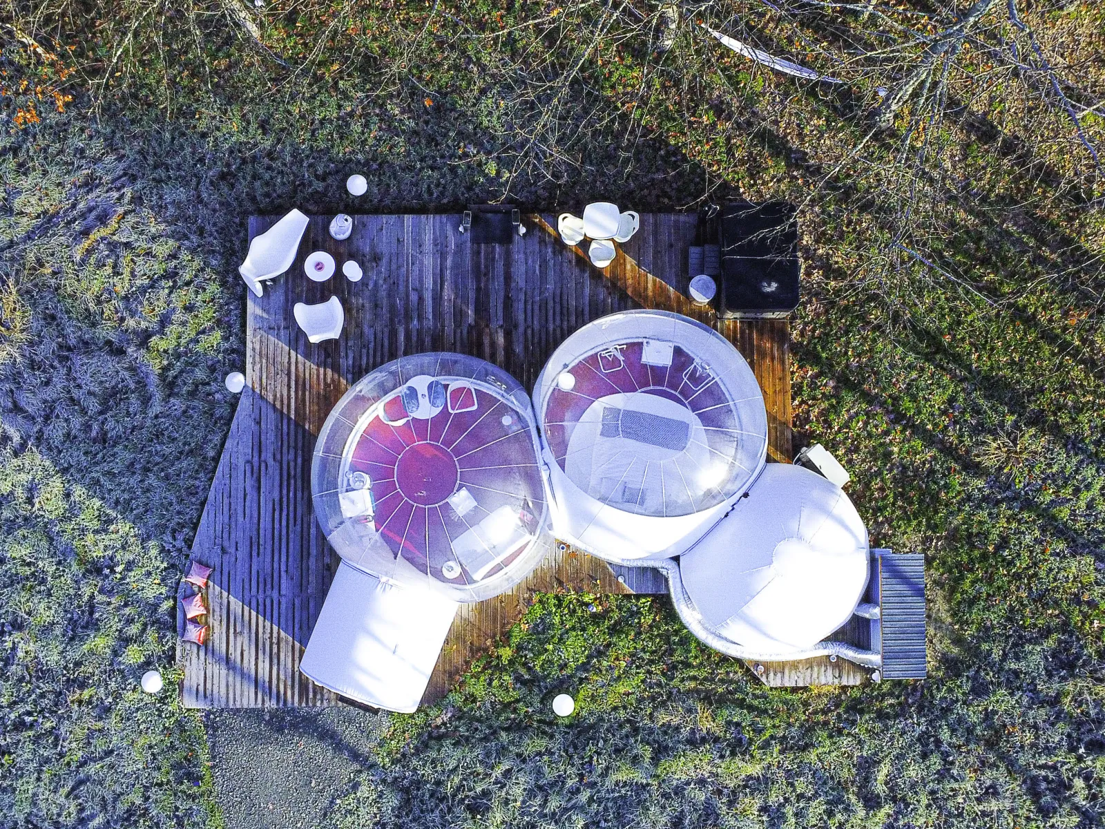 Bulles Space Odyssey & Spa - bulle à Marcenais, Gironde