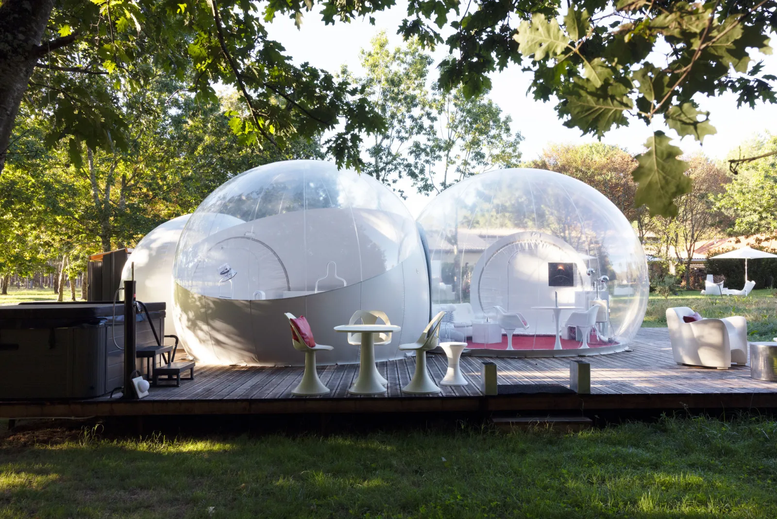 Bulles Space Odyssey & Spa - cadre naturel Gironde
