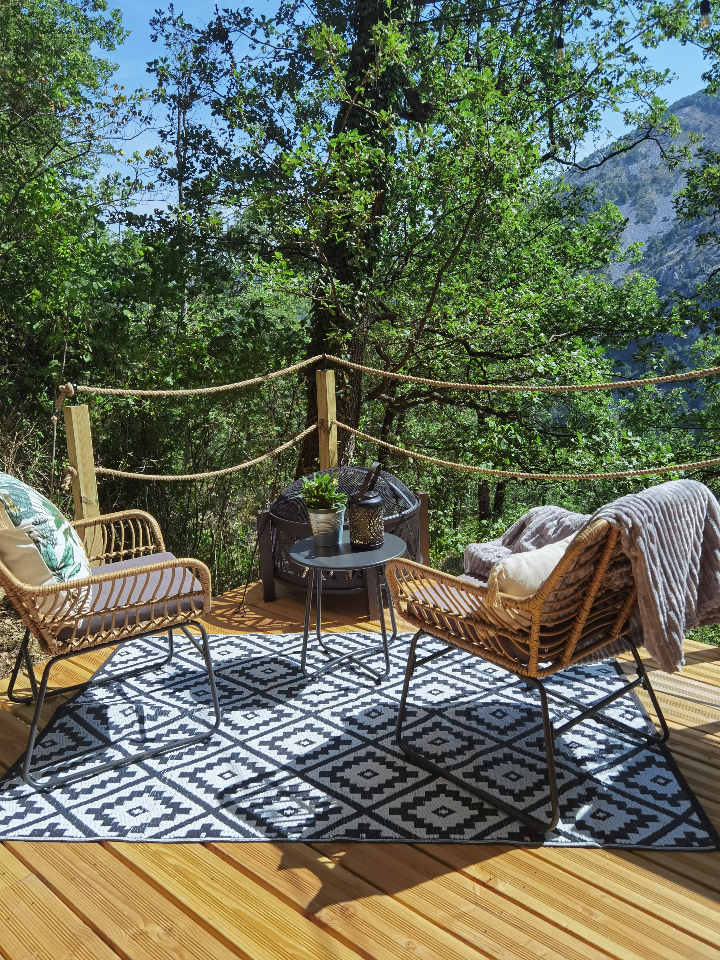 Intérieur bulle à Gréolières