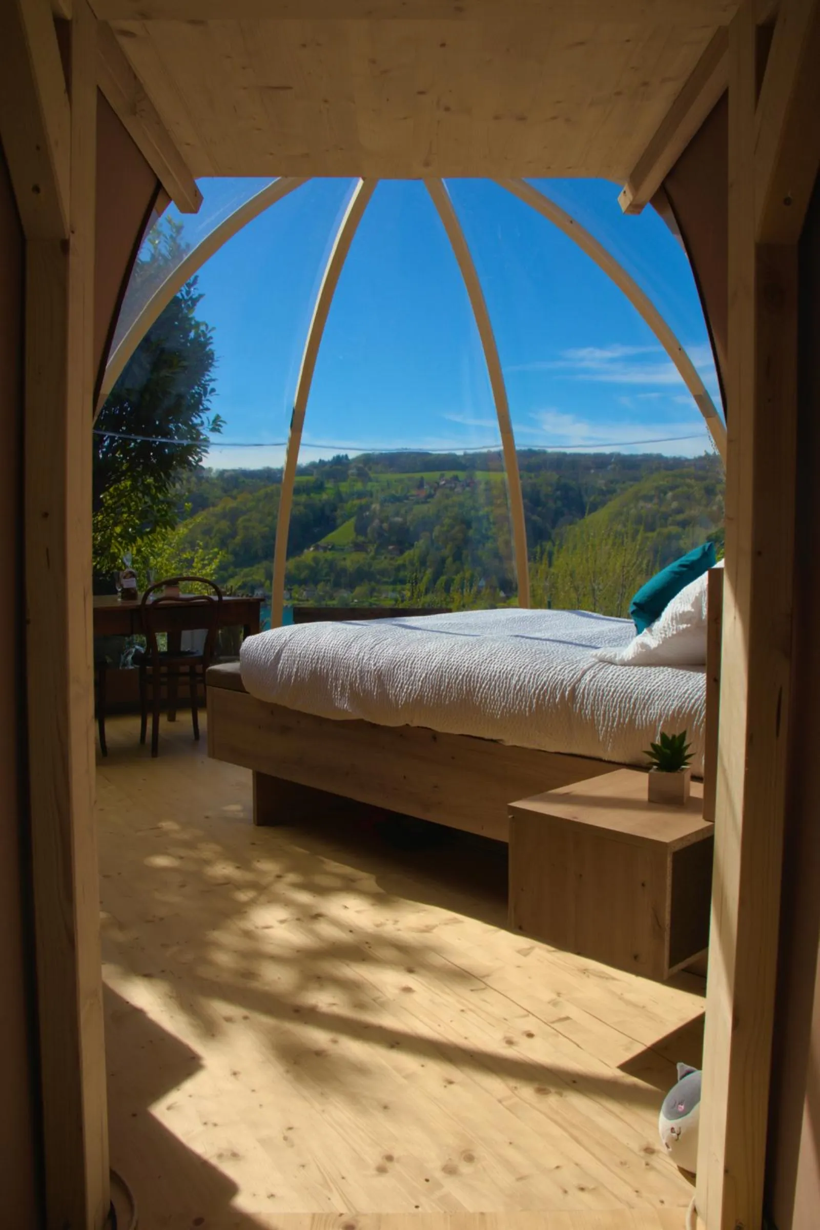 Chambre dôme sous les étoiles à Montferrat