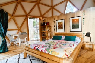 N°12 - Voyage Cosmique + SPA privatisable 1h inclus : Dôme en Pays de la Loire – photo 12 sur 17