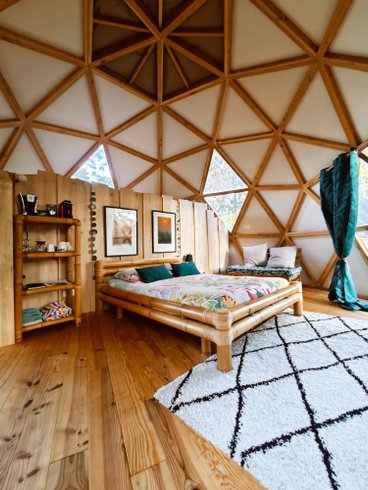 N°13 - Évasion Panoramique + SPA privatisable 1h inclus : Dôme en Pays de la Loire – cadre naturel Vendée