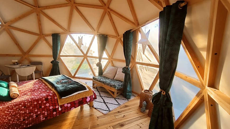 N°13 - Évasion Panoramique + SPA privatisable 1h inclus : Dôme en Pays de la Loire – photo 6 sur 21