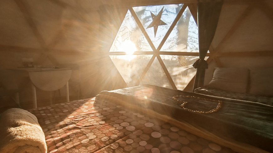 N°13 - Évasion Panoramique + SPA privatisable 1h inclus : Dôme en Pays de la Loire – photo 10 sur 21