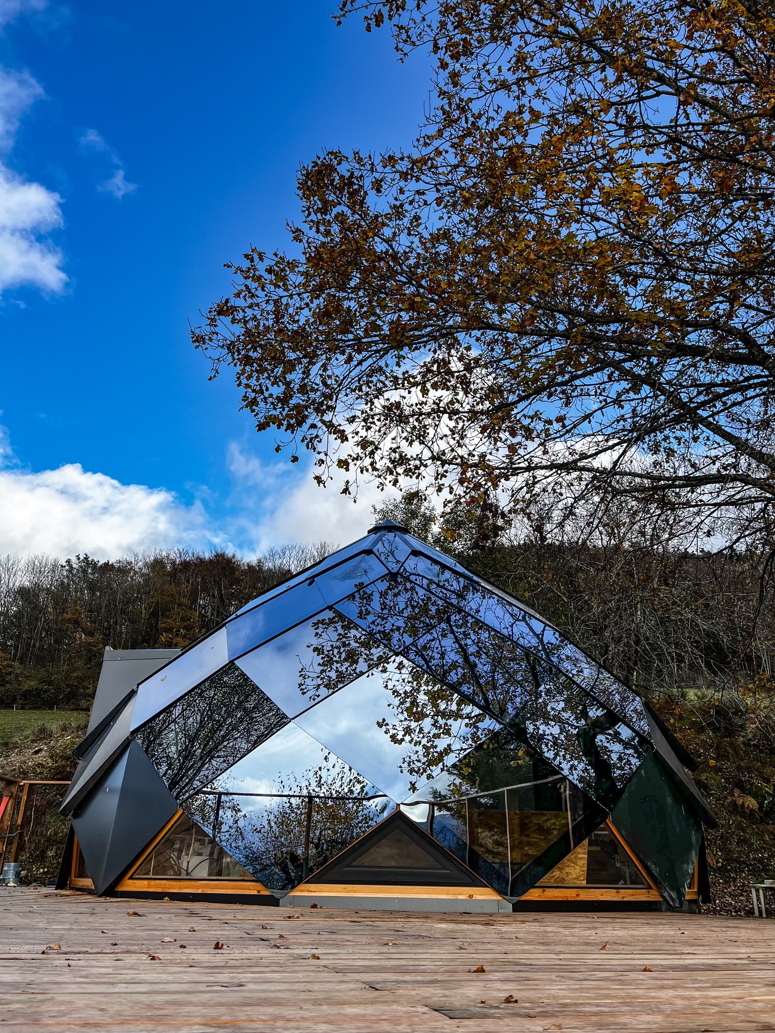 Zome jacuzzi et sauna privatif – photo 8 sur 15