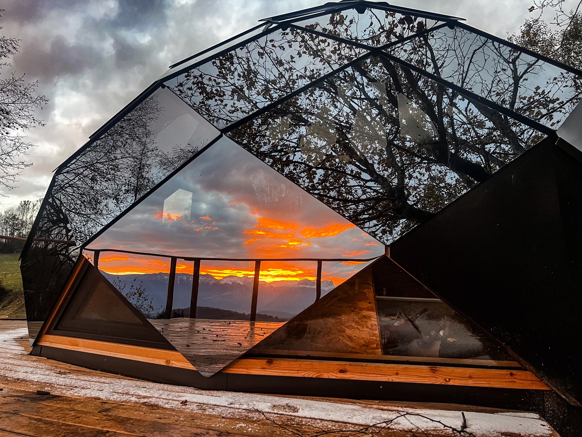 Zome jacuzzi et sauna privatif – photo 15 sur 15