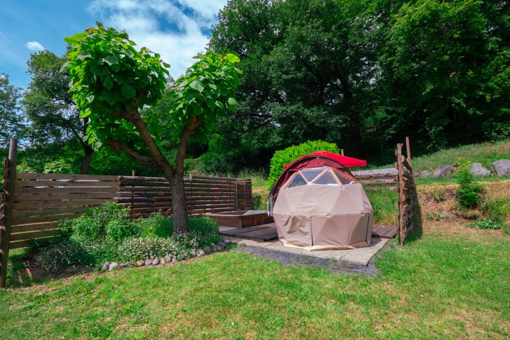 Intérieur dôme à Agos-Vidalos