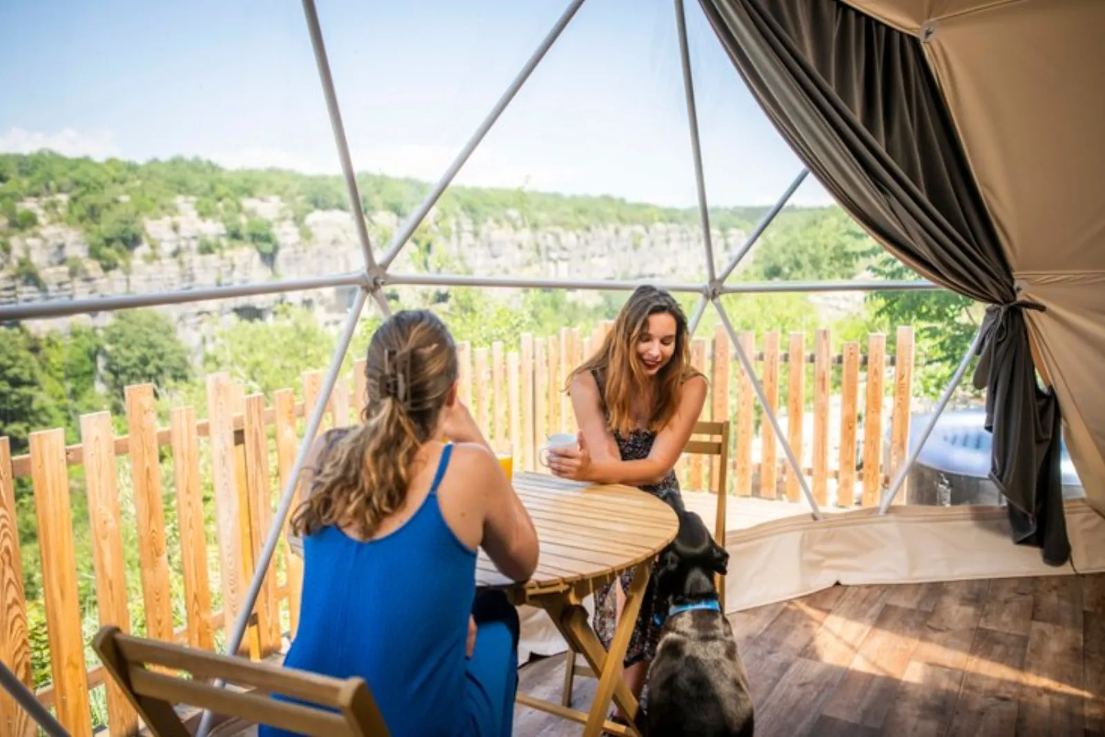Bulle Insolite et SPA Premium Harmonie : Dôme en Rhône-Alpes (Auvergne-Rhône-Alpes) - photo 9 sur 27