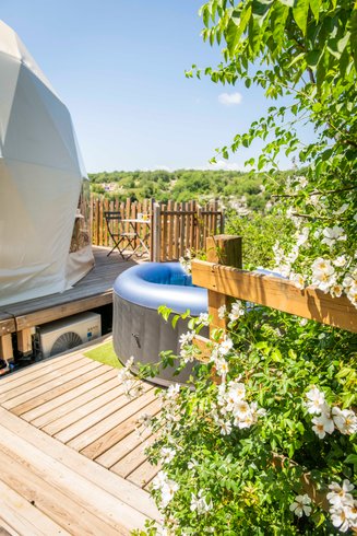 Bulle Insolite et SPA Premium Harmonie : Dôme en Rhône-Alpes (Auvergne-Rhône-Alpes) – photo 19 sur 27