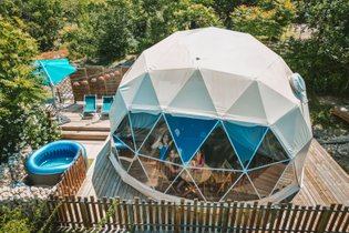 Bulle Insolite et SPA Premium Harmonie : Dôme en Rhône-Alpes (Auvergne-Rhône-Alpes) – photo 25 sur 27