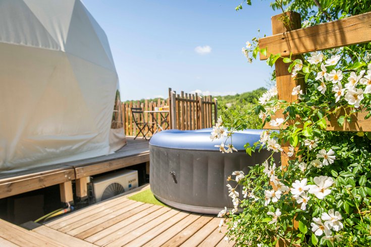 Bulle Insolite et SPA Premium Sérénité : Dôme en Rhône-Alpes (Auvergne-Rhône-Alpes) – photo 20 sur 27