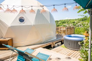 Bulle Insolite et SPA Premium Sérénité : Dôme en Rhône-Alpes (Auvergne-Rhône-Alpes) – photo 24 sur 27