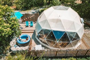 Bulle Insolite et SPA Premium Sérénité : Dôme en Rhône-Alpes (Auvergne-Rhône-Alpes) – photo 25 sur 27