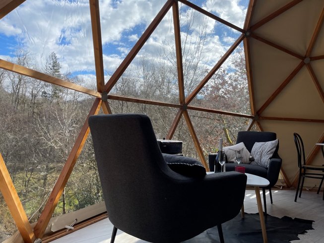 Dôme Spa dans les Arbres : Dôme en Auvergne (Auvergne-Rhône-Alpes) – photo 15 sur 23