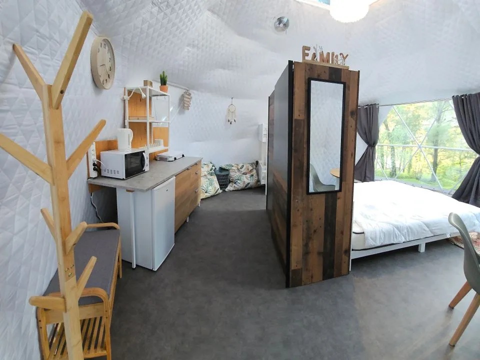 Glampingdome Cannelle - Dôme pour 4 au camping RCN (Castellane, Alpes-de-Haute-Provence) - cadre naturel Alpes-de-Haute-Provence