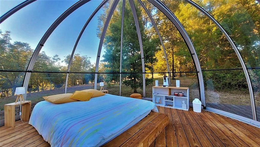 Intérieur dôme à Pillac