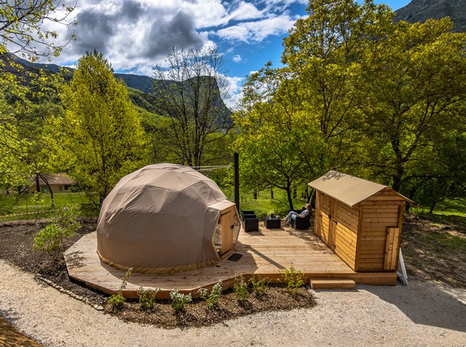 Intérieur dôme à Castellane