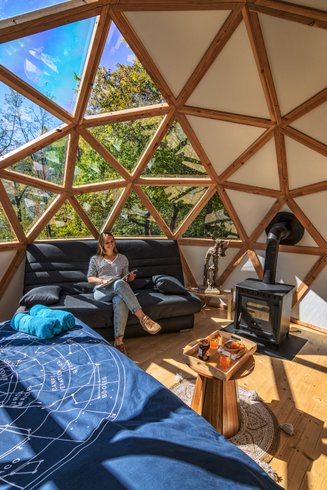 Le Dôme Etoiles : Dôme en Provence-Alpes-Côte d'Azur – photo 6 sur 22