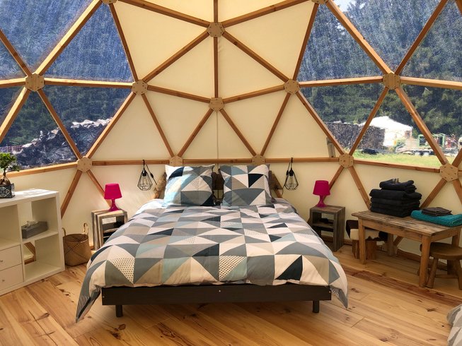 Intérieur dôme à Les Gets