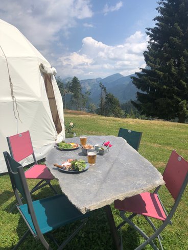 Chéry Dôme & Spa : Dôme en Rhône-Alpes (Auvergne-Rhône-Alpes) – cadre naturel Haute-Savoie