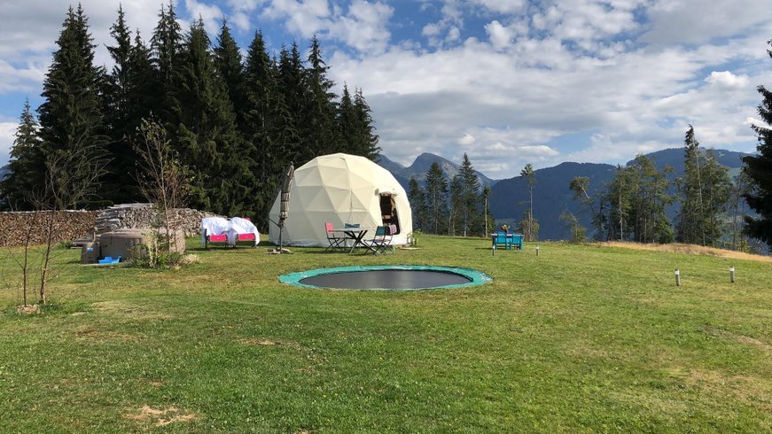 Chambre dôme sous les étoiles à Les Gets