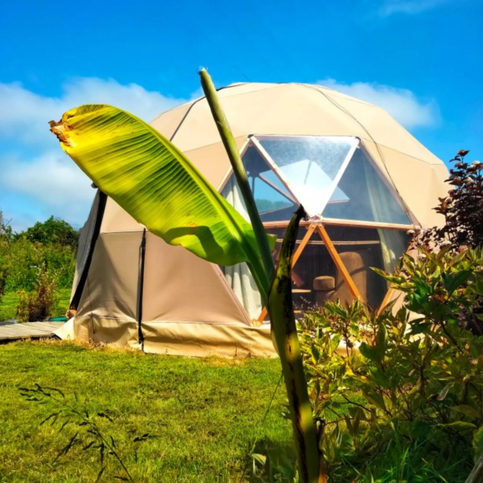 Lin pour l'autre & Spa : Dôme en Haute-Normandie (Normandie) - dôme à Thiergeville, Seine-Maritime